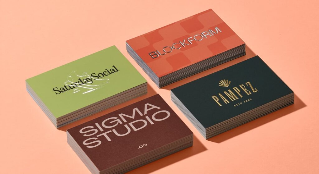 Moo Business Card Finishing Options