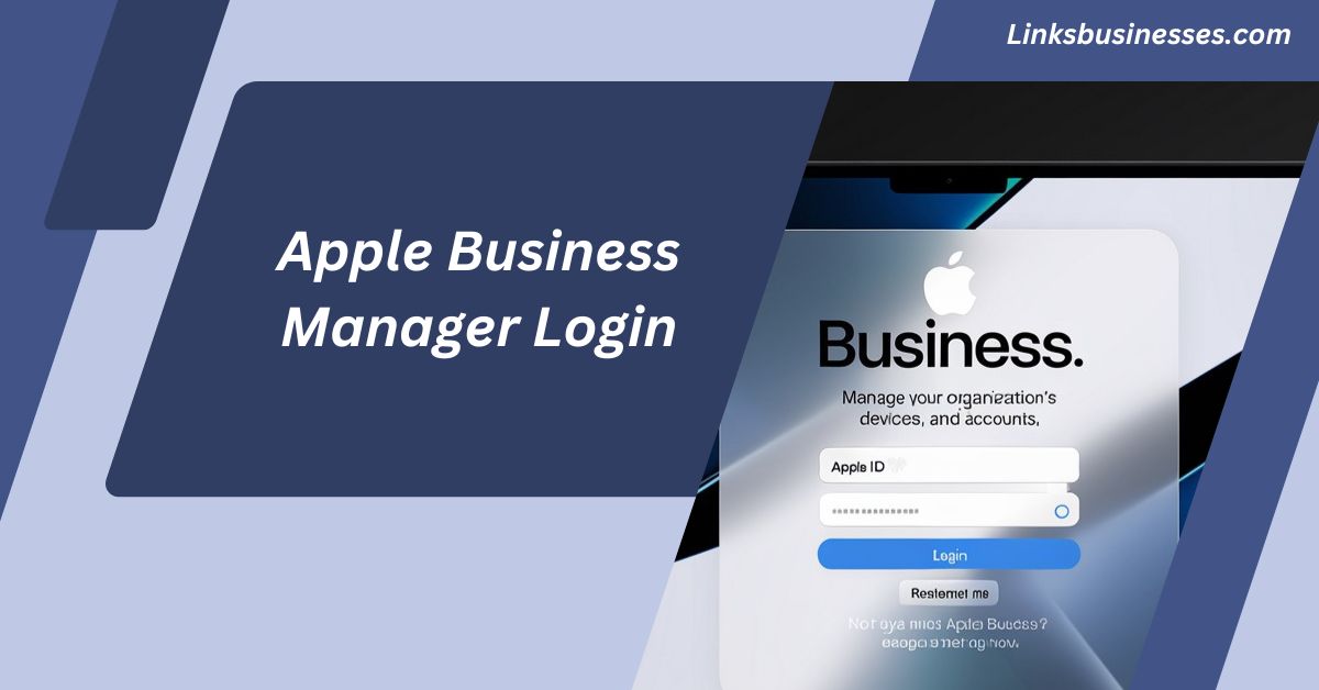 Apple Business Manager Login