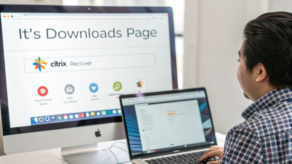System Requirements And Installing Citrix Receiver
